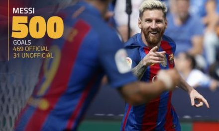 500 bramek Leo Messiego