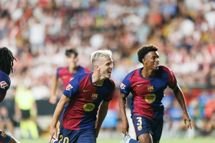 Alejandro Balde i Dani Olmo | FC Barcelona 2024