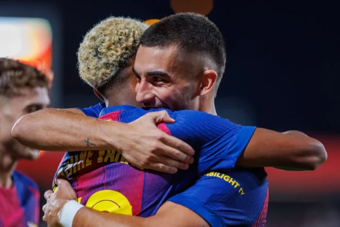 FC Barcelona - Ferran Torres Lamine Yamal 1