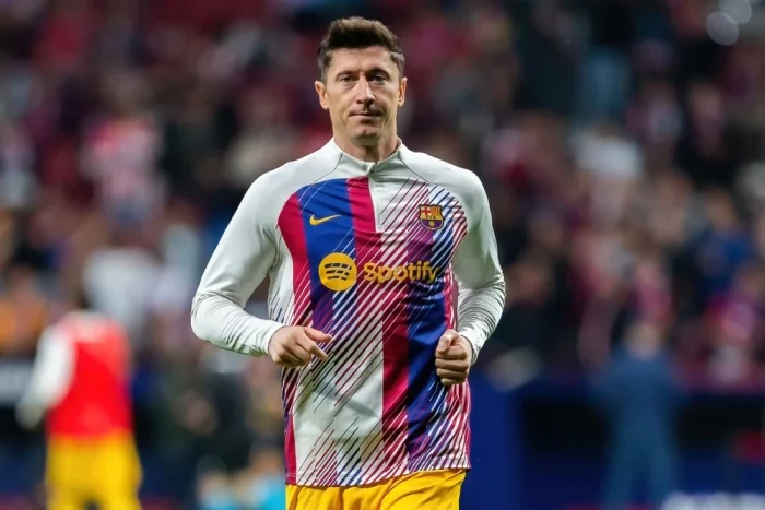 Statystyki z meczu FC Barcelona – FC Kopenhaga. Pełna analiza spotkania (28.01.2026) FC Barcelona - Robert Lewandowski 14