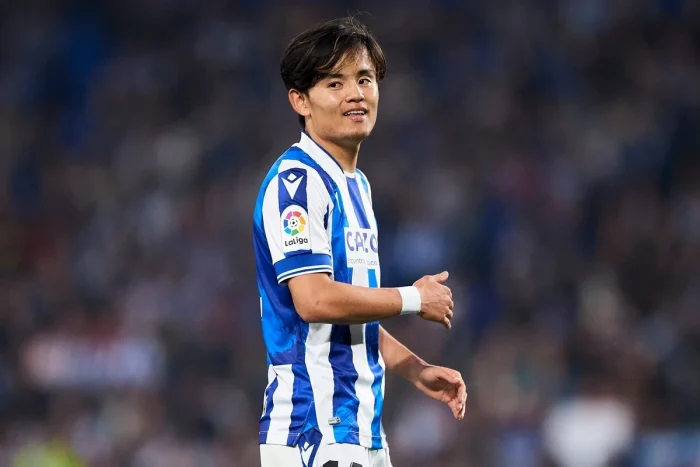 Oceny zawodników po meczu Real Sociedad – FC Barcelona (18.01.2026) Real Sociedad - Takefusa Kubo 2